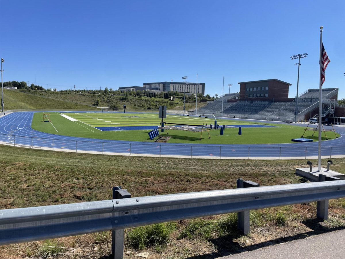 Image of the CCHS Football field and stadium.