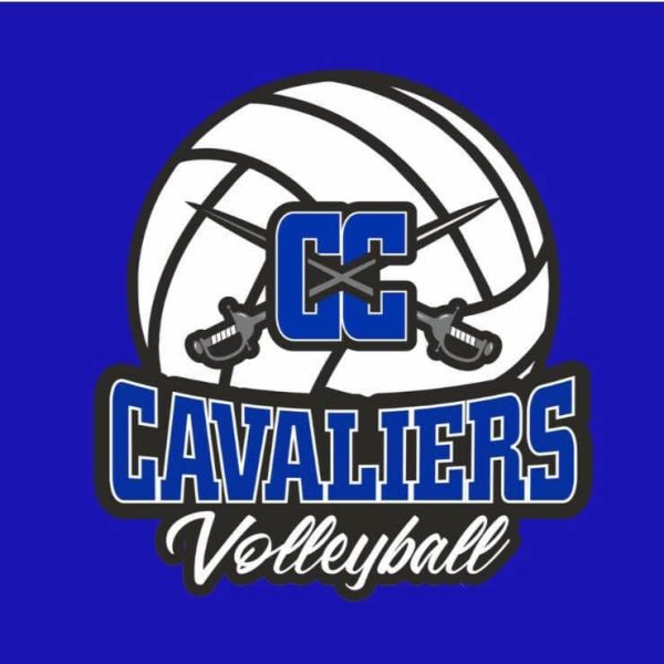 CCHS Cavaliers Volleyball Logo
