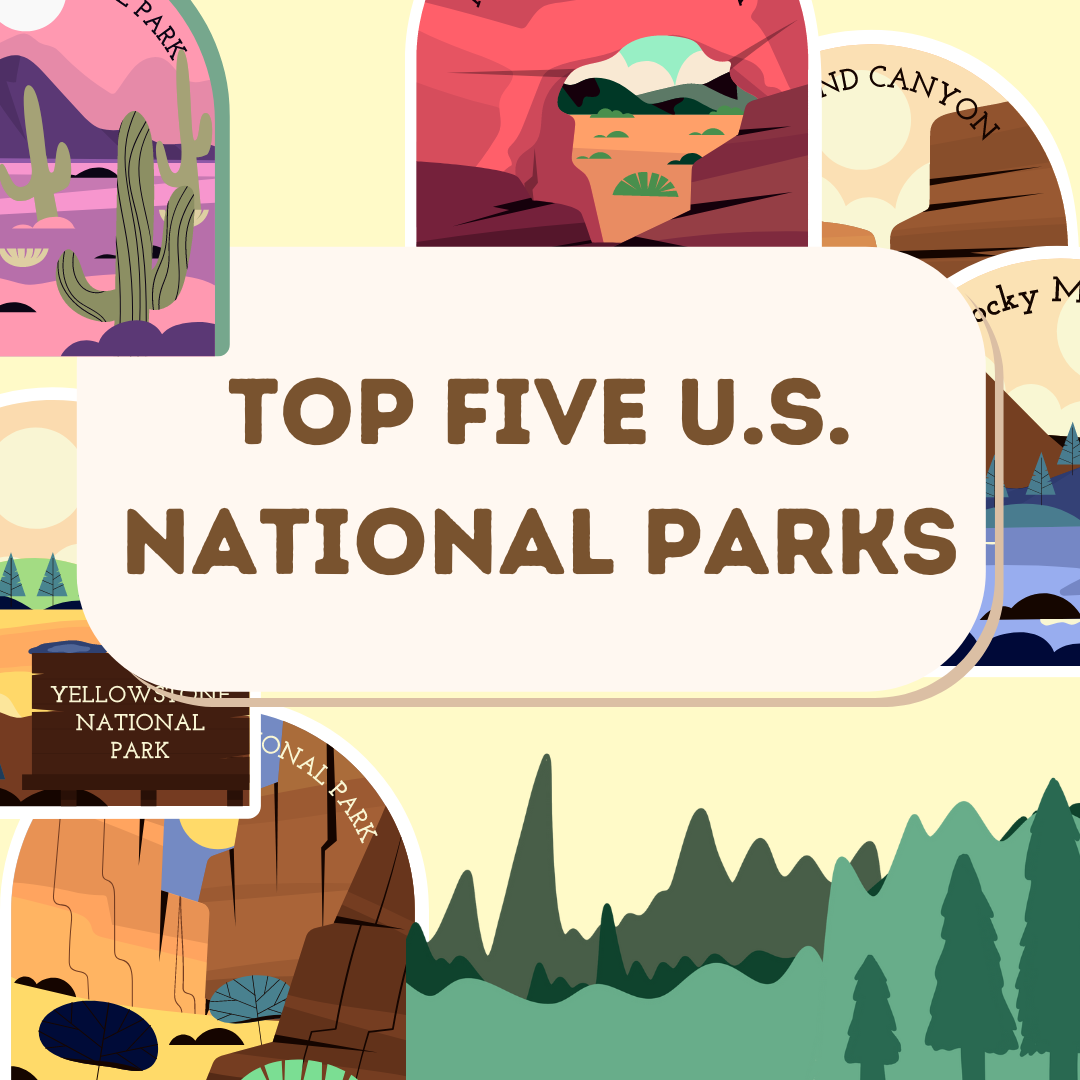 Top Five US National Parks