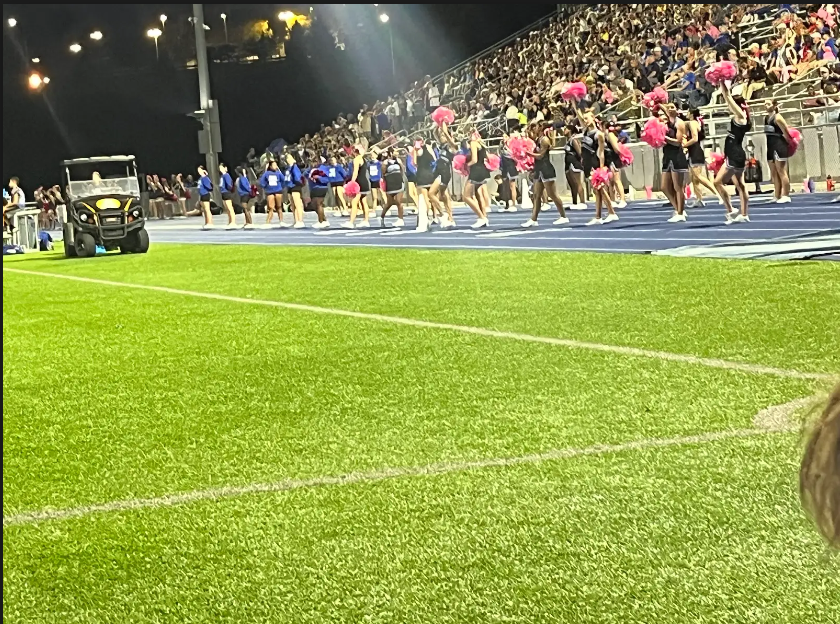 Cheer and Dance during the game.  