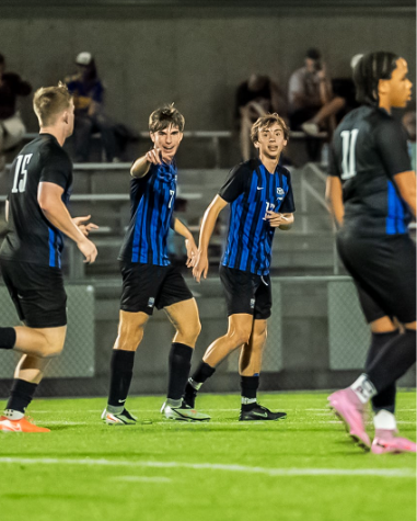 CCHS boys' Varsity soccer in tournament.