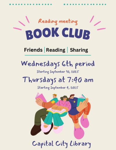 CCHS book club banner