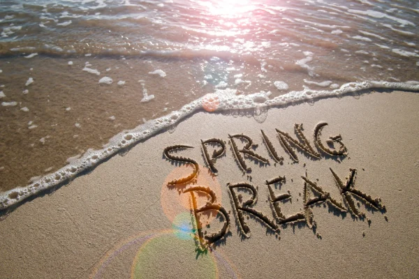 Spring Break: Two different plans