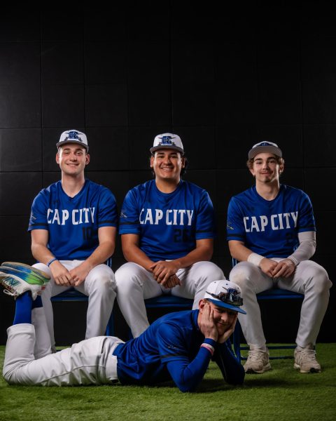 CCHS baseball players. 